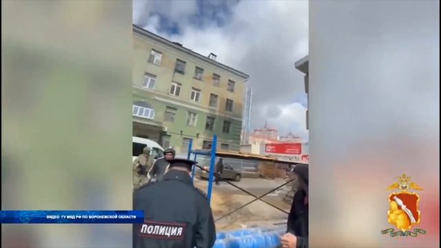 В самом центре Воронежа полицейские обнаружили двух н