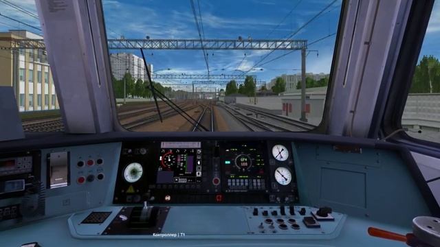 Trainz: ЭД4М-0321, рейс №6760, Москва-Курская — Фрязево