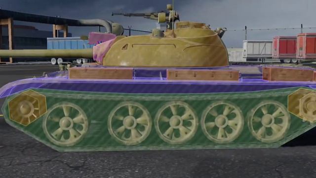 Т 55А  MWT Tank battles куда пробивать?
