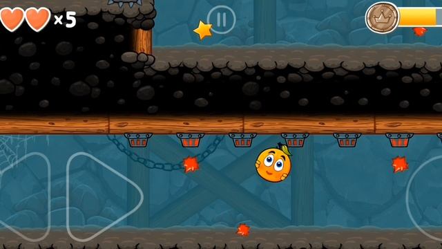 Прохождение уровня 73 в red ball 4#игра#redball