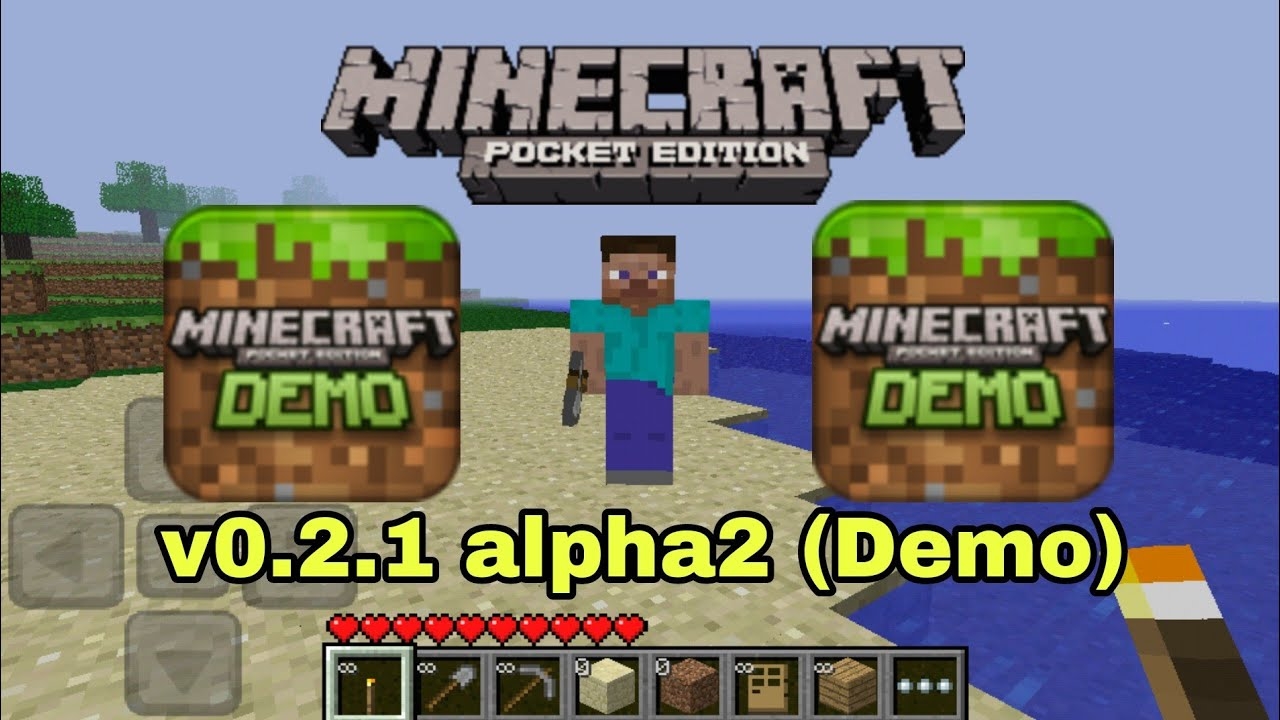 Minecraft Pocket Edition v0.2.1 alpha2 (Demo) на андроид #2