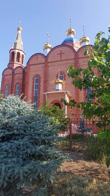ст.Ленинградская храм трех великомучиков.15.06.2025г