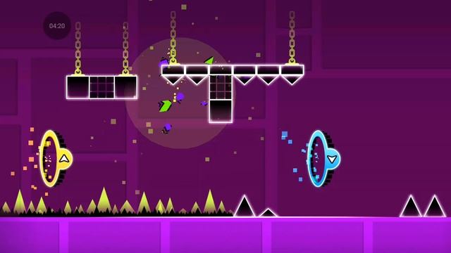 Играем Geometry dash.часть1