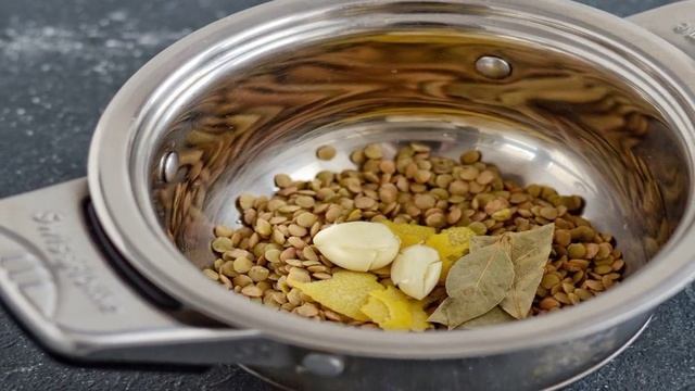 Чечевица с лимоном