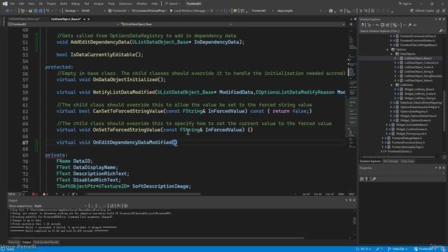 7.15 -Редактирование данных о зависимостях