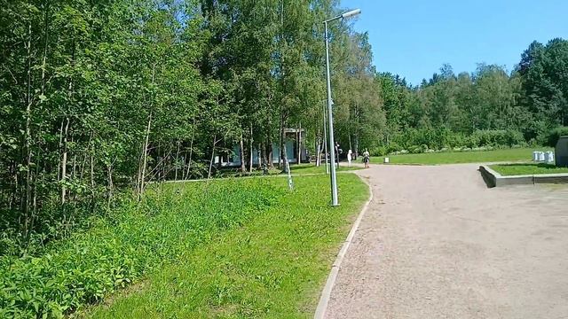 Прогулка в музей-шалаш, парк дубки.