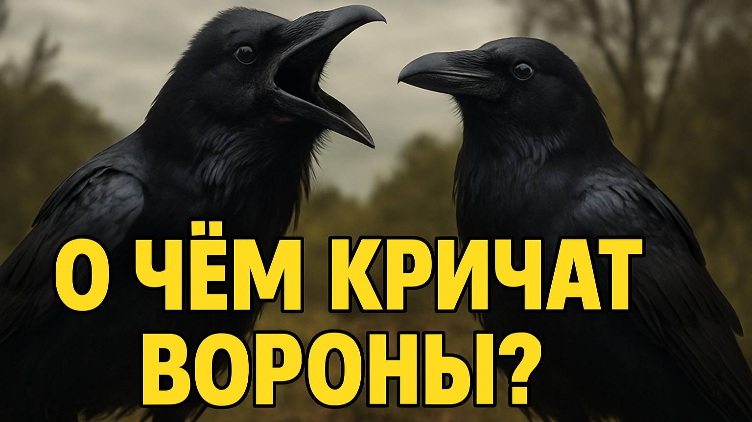 О чём кричат вороны? Таро раскроет тайное