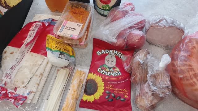 Небольшая закупочка продуктов 🛒 📝