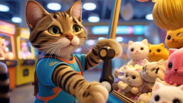 🛍️Cats at the Mall 😎- Funny Cats Doing Human Things😻 #aicatstory #cat #catlover #cutecat