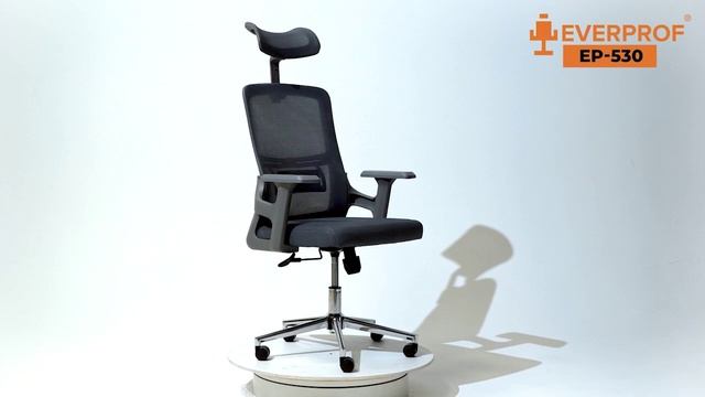 Кресло руководителя Everprof EP-530 Grey
