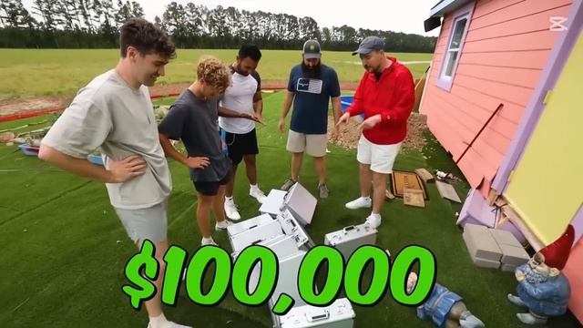 Mr.Beast, проживи 100 дней в кругу или я заберу все твои деньги.