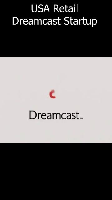 USA Retail Dreamcast Startup .mp4 #shorts #dreamcast #segadreamcast