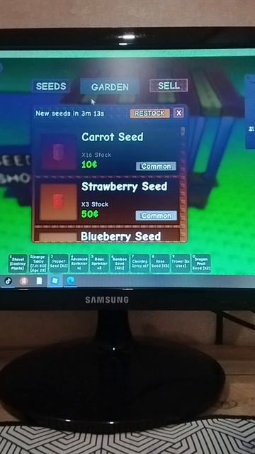 GROW A GARDEN 🏡, НО ЕСЛИ В СТОКЕ БУДЕТ ПЕРЕЦ 🌶️  Я ПРОДАЮ АКК