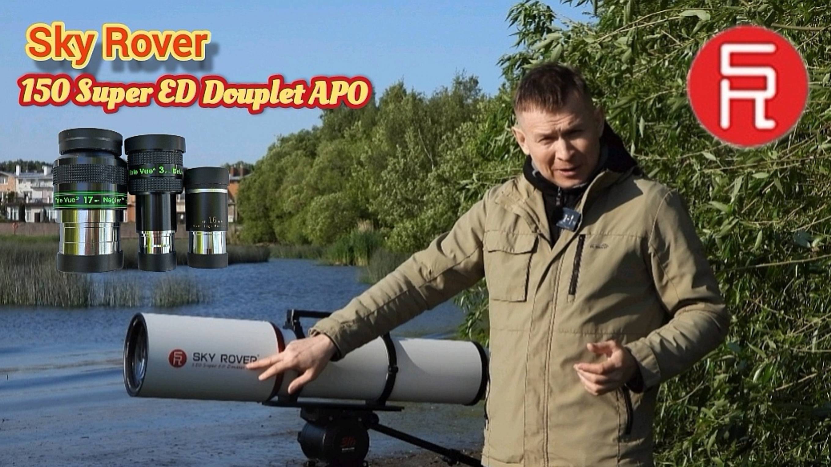 Sky Rover 150 Super ED Douplet APO. Окуляры Tele Vue 17 mm, 3 mm; Vixen 1,6 mm.