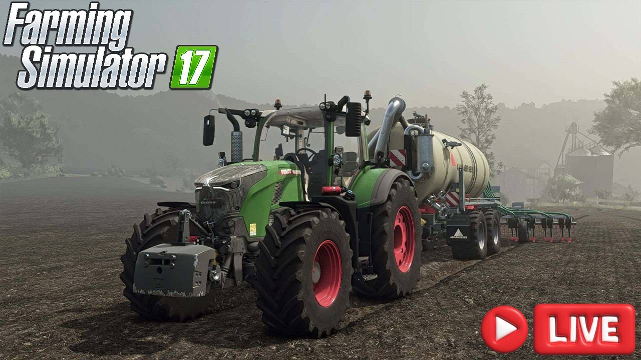Farming simulator 17, ( L.I.V.E. ), начало уборочной, (Русские моды) на нашей Глубинке !!