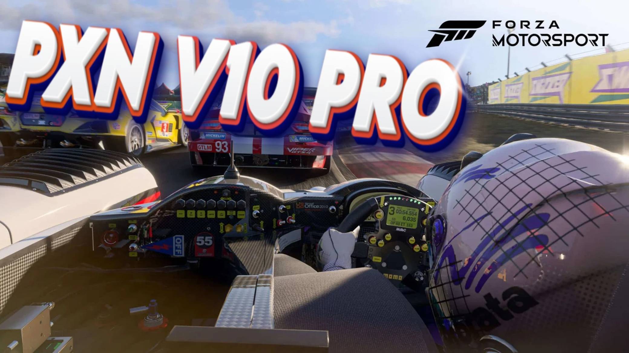 Forza Motosport настройка руля PXN V10Pro