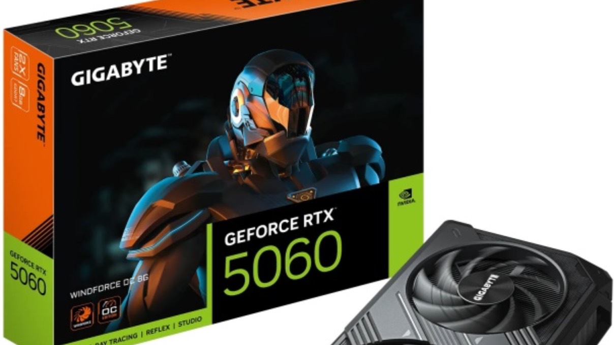 Gigabyte GeForce RTX 5060 WINDFORCE OC 8G - распаковка, обзор и тесты!