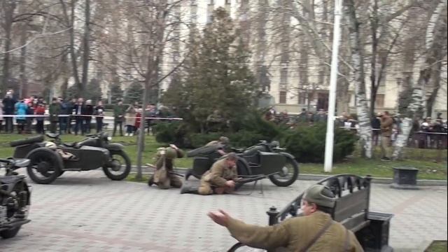 76 годовщина освобождения Краснодара. Боевое Братство. Реконструкция боевых действий.