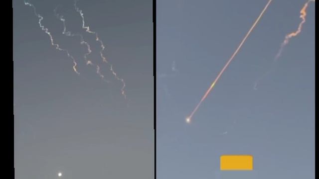 Ракетная атака Ирана по Израилю продолжается