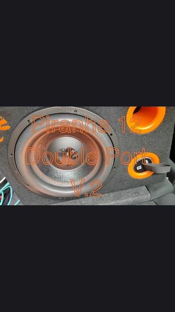 Piranha 12 Double Port V.2 готовый пассивный сабвуфер