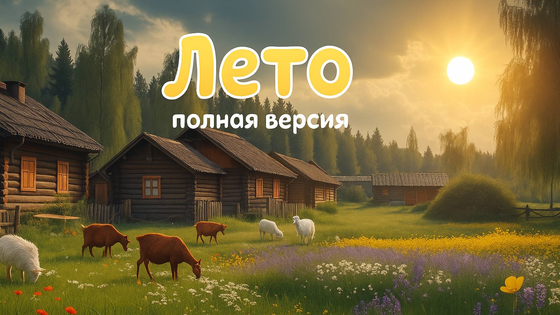 НейроПесенка 🌞 Лето 🌷 полная версия 🎵