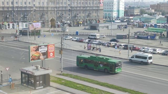 Новосибирск. Привокзальная площадь.