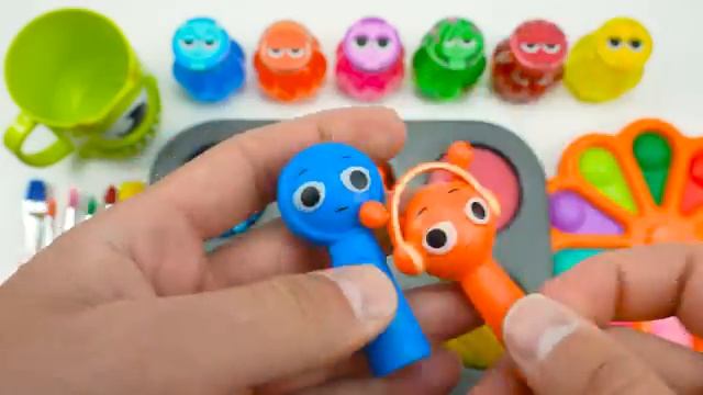 Satisfying Video l DIY How To Make Rainbow Brushes & Sprunki Slimes Mix Amazing Candy Glitter ASMR