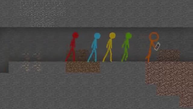 Cave Spider Roller Coaster - Animation vs. Minecraft Shorts Ep. 14