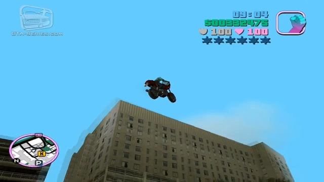 GTA Vice City - Walkthrough - Unique Stunt Jumps #5 - Little Haiti