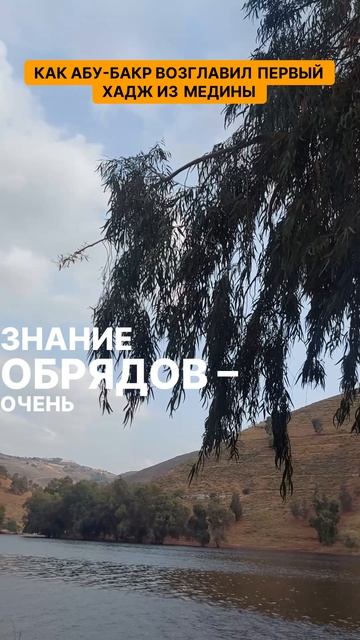 Узнайте, как Абу-Бакр стал лидером первого хаджа!