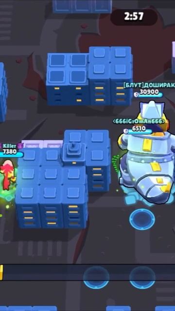 БАГ|грей и гаджет и годзилла=баг #brawlstars #бравлстарс #gaming #brawl #games #supercell #fyr