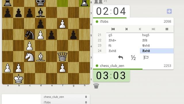 ВЫИГРАЛ ПАРТИЮ ОНЛАЙН