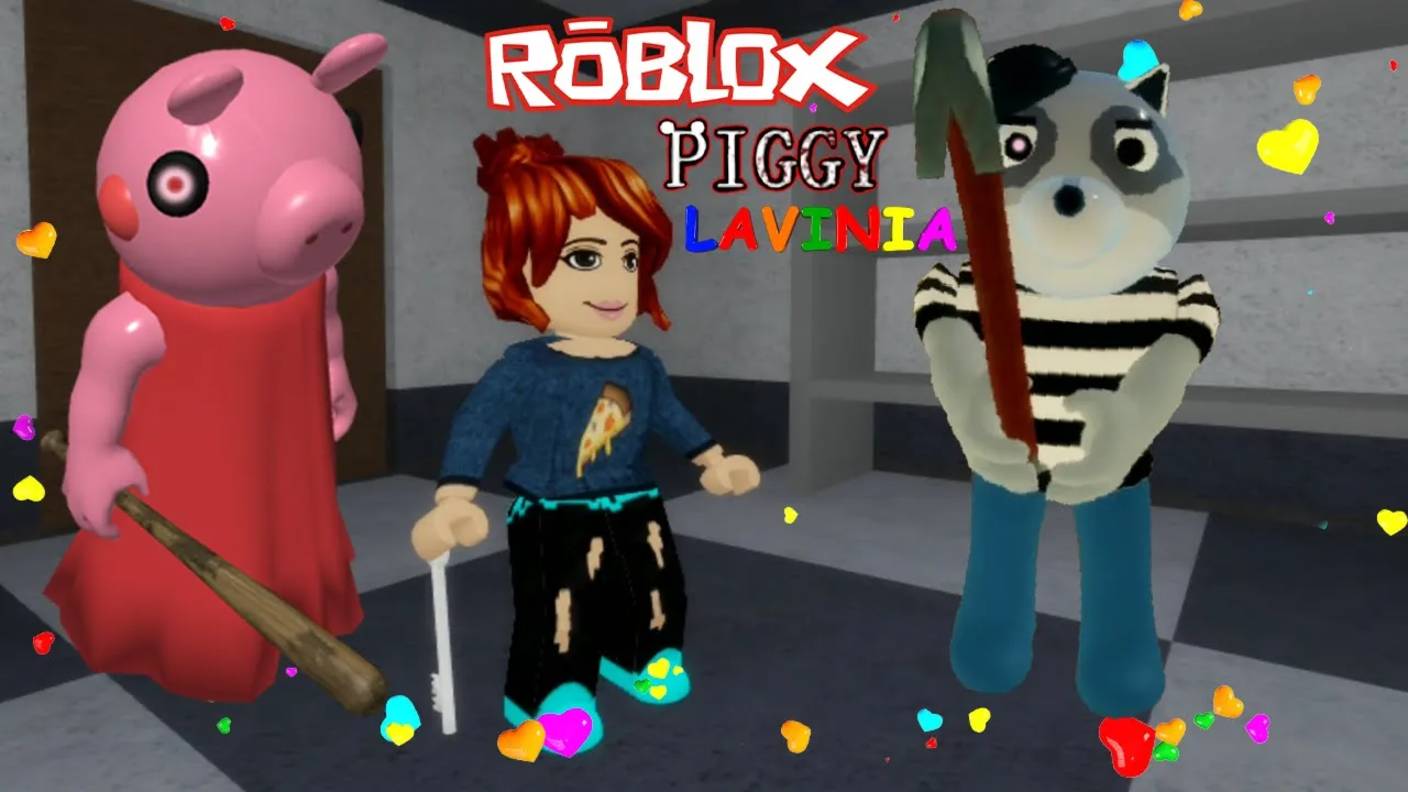 Побег от СВИНКИ ПИГГИ в Роблокс из Цирка! Удалось выжить Roblox Piggy! #roblox #роблокс #лавиния
