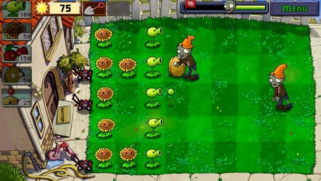 GameMix: Защищаем огород от зомби!