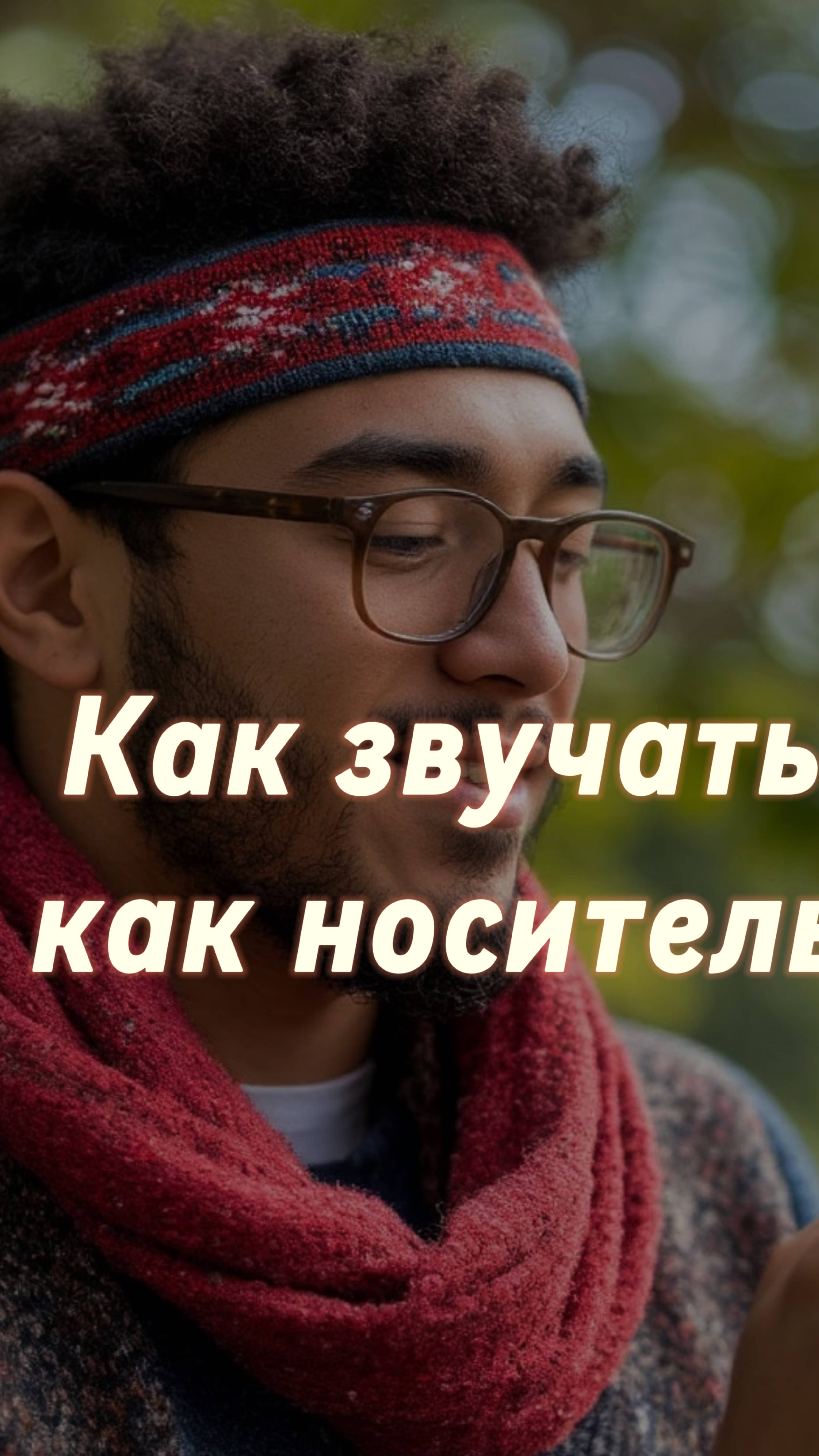 Как звучать как носитель??