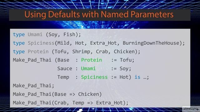 08_04-Default, Named, and Indefinite Parameters