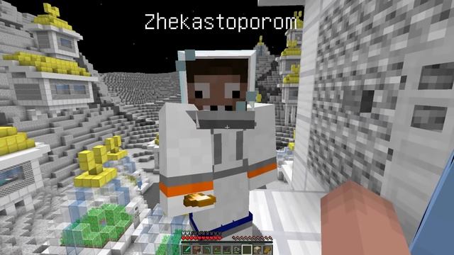 DakPlay НУБ И ПРО ВЫЖИВАЮТ НА ЛУНЕ В МАЙНКРАФТ ! НУБИК И ПРО В КОСМОСЕ ТРОЛЛИНГ ЛОВУШКА В MINECRAFT
