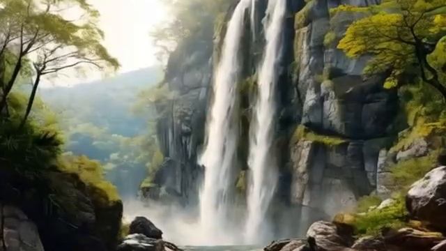 Инструментальная музыка Песнь горного водопада