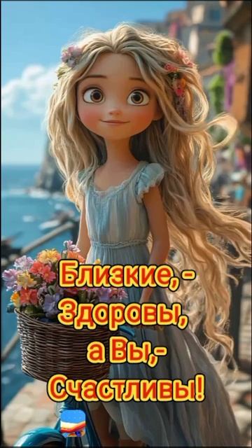 Доброе утро. Хорошего дня . ВидеоОткрытка