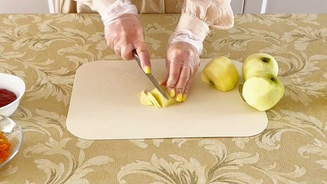 ГАЛЕТА С ЯБЛОКАМИ ЗА 10 МИНУТ