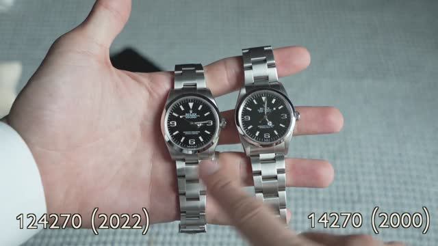 Rolex explorer 36mm какой выбрать -  ref.14270 или ref.124270?