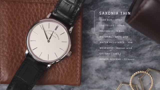 Самый дешевый Lange который Вы можете купить - Saxonia Thin