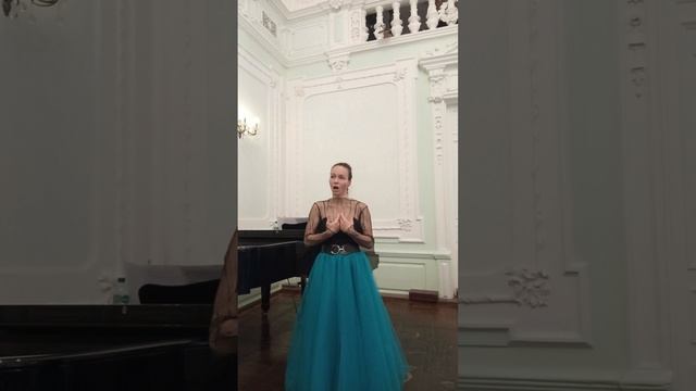Ф. Чилеа, ария Адриенны Лекуврер, опера "Адриенна Лекуврер".