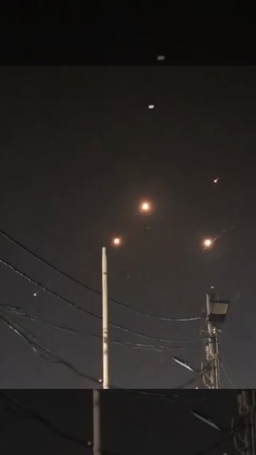 Нет Это Не Метеоритный Дождь. А Баллистические Ракеты.