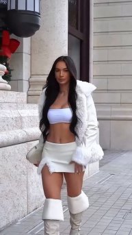 fgcLKkgFyuE - My tight minidress and sweater summer street style outfit of the day #streetstyle #out