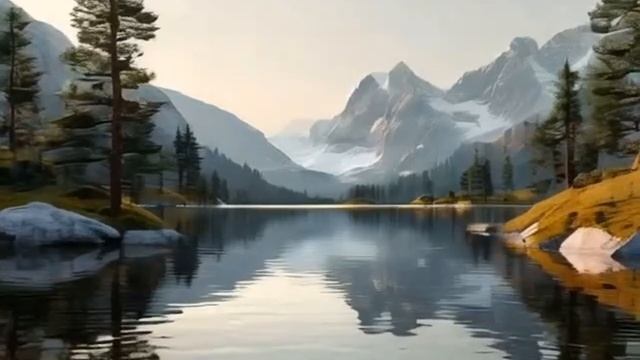Инструментальная музыка Зеркало горного озера