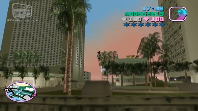 GTA Vice City - Walkthrough - Unique Stunt Jumps #18 - Vice Point