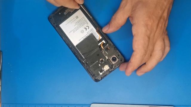 infinix hot 40 pro замена нижней платы и сканера отпечатка пальца