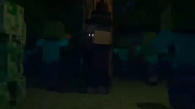 деревня и нападение зомби minecraft