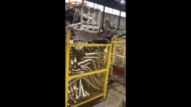 3kw Plate and Tube Laser Cutting Machine in Russia